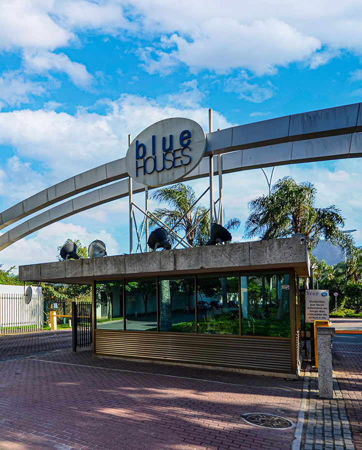 condominio blue houses