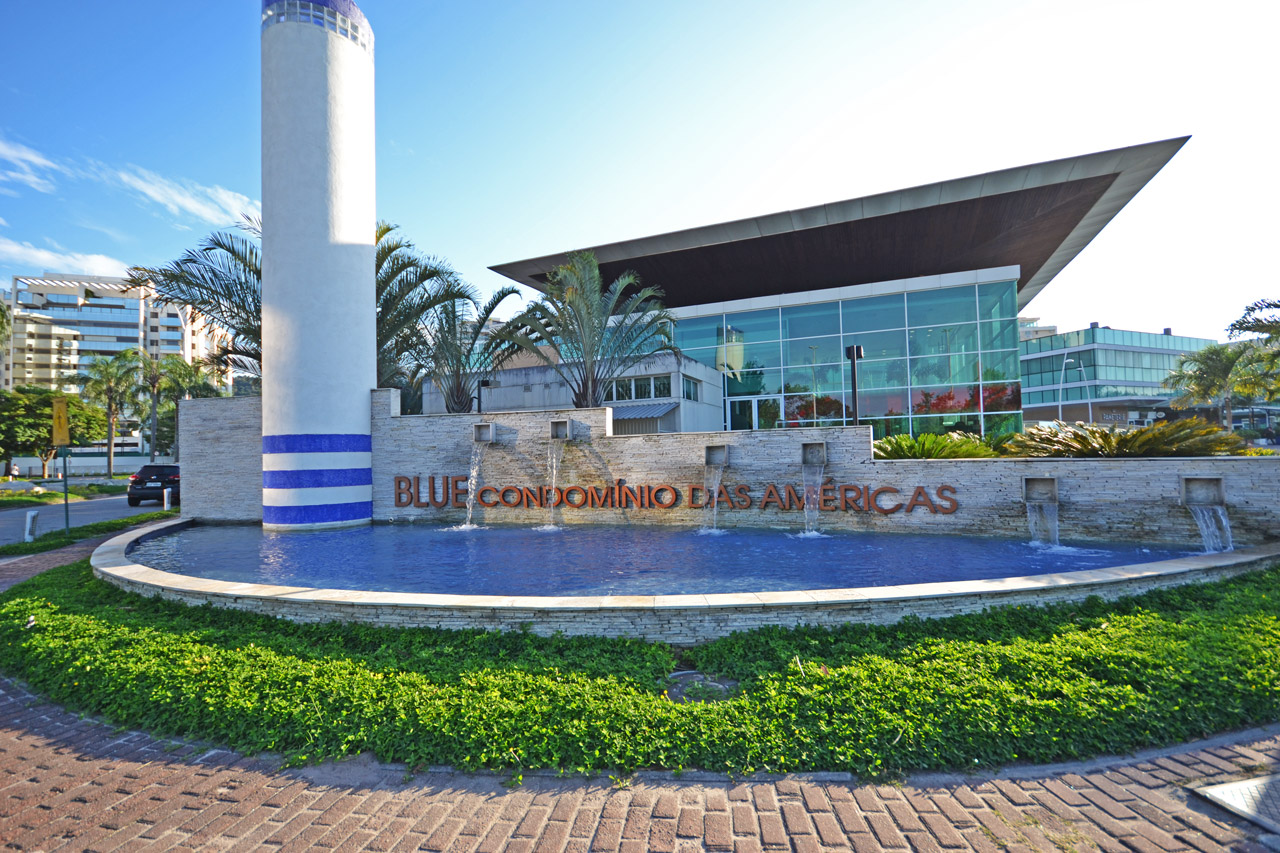 fachada de casa modelo no blue houses